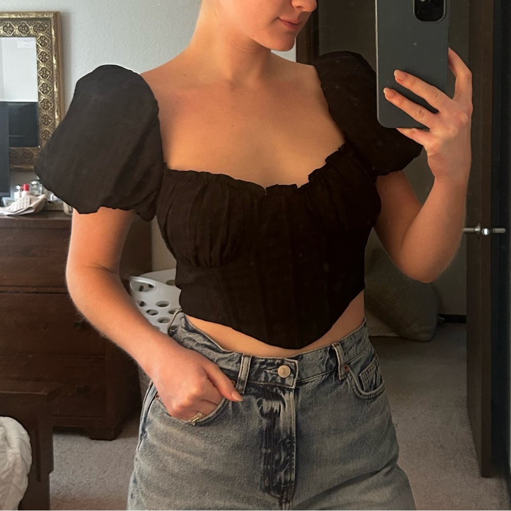 ASTR The Label Corset Top